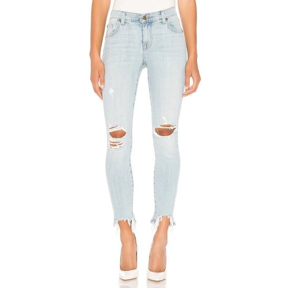 PISTOLA Audrey Mid Rise Skinny Jeans in Venice 25 Womens Denim Pants - Picture 1 of 14